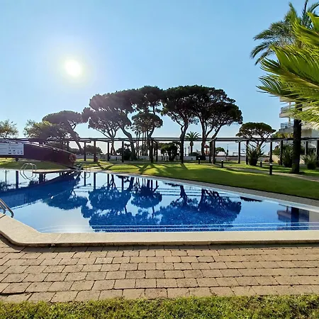 Seafront S'abanell Park With Pool *