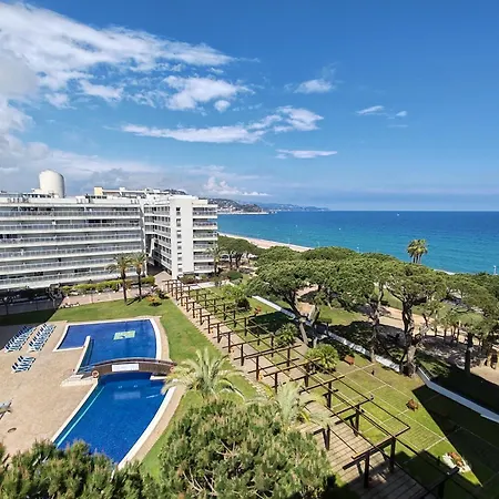 Seafront S'abanell Park With Pool Apartment Blanes