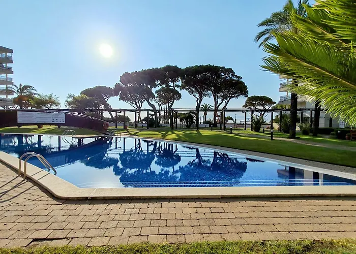 Seafront S'abanell Park With Pool *