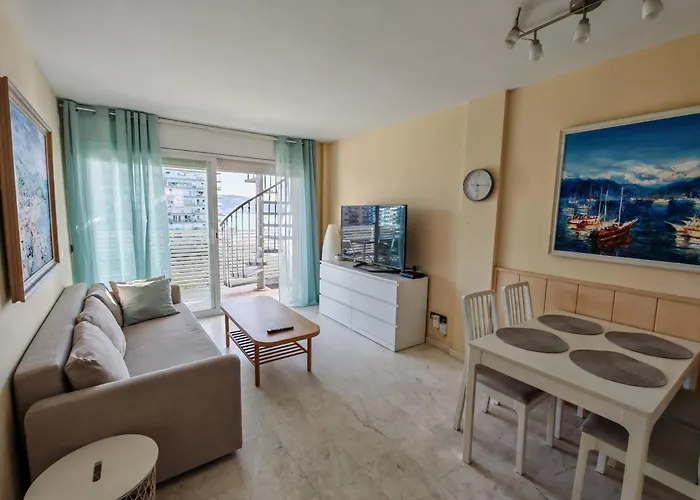 Seafront S'abanell Park With Pool Apartment *