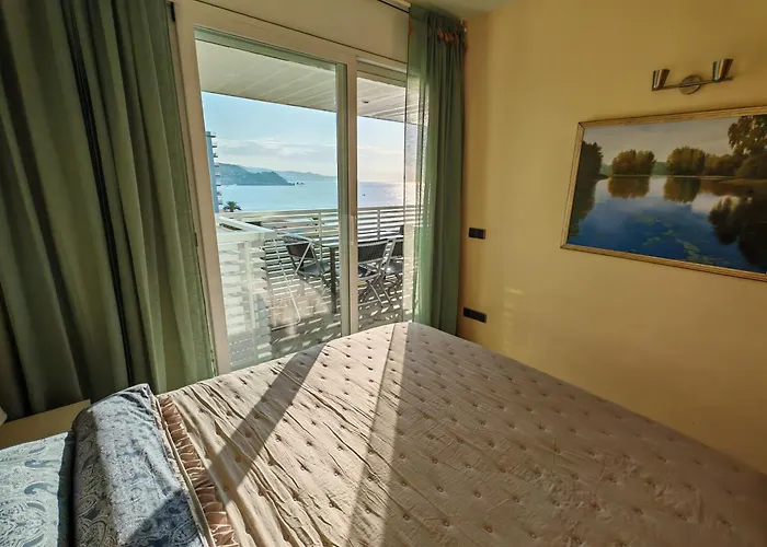 Seafront S'abanell Park With Pool Apartment *