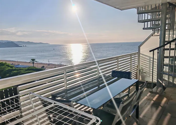 Seafront S'abanell Park With Pool Apartment Blanes