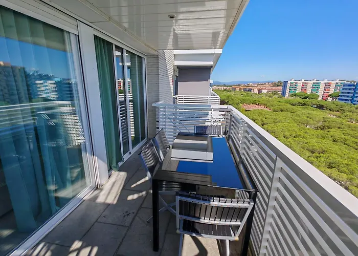 Seafront S'abanell Park With Pool Apartment Blanes